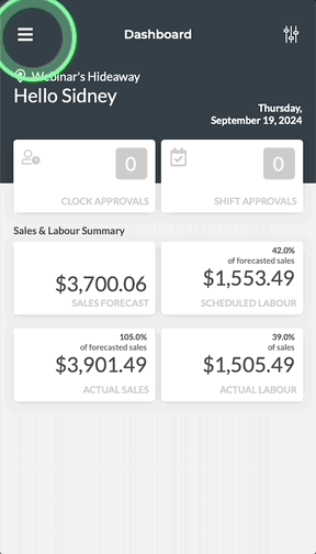 Create:Edit Shifts from Push Manager App.gif