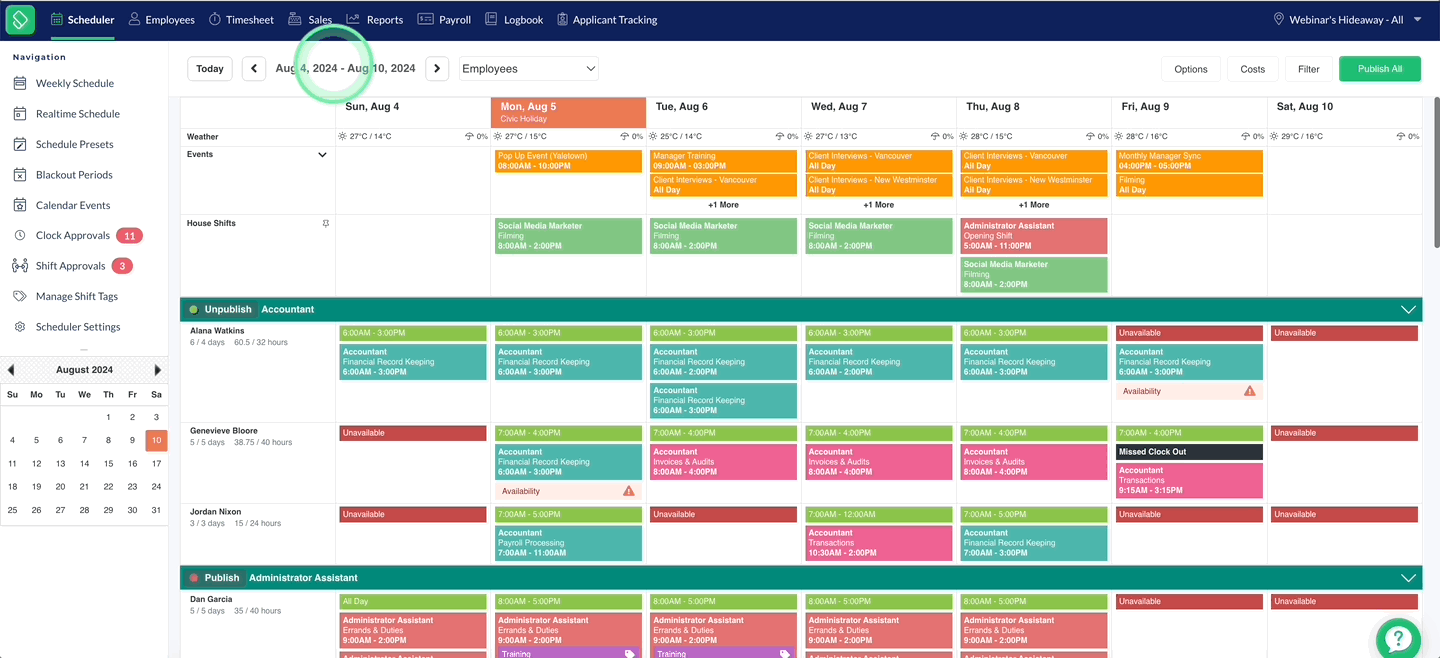 Today Button - Scheduler.gif
