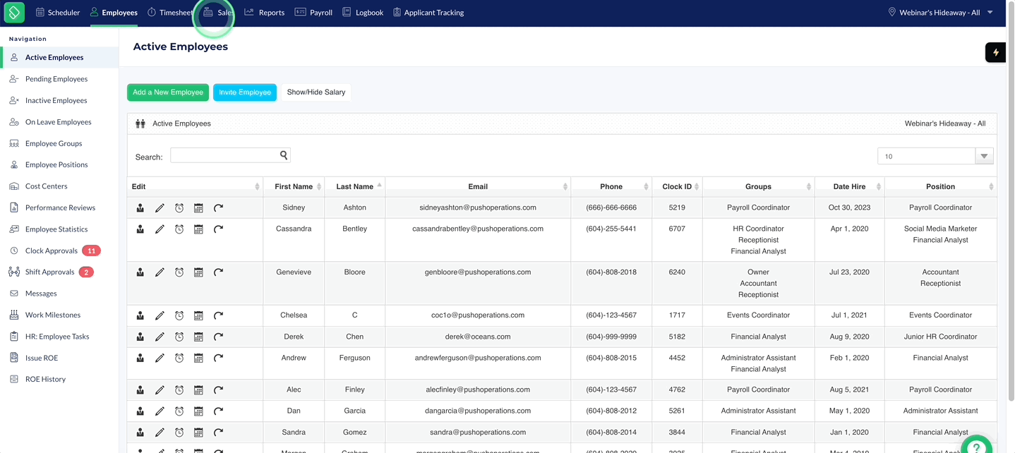 Headers on Sales Tab .gif
