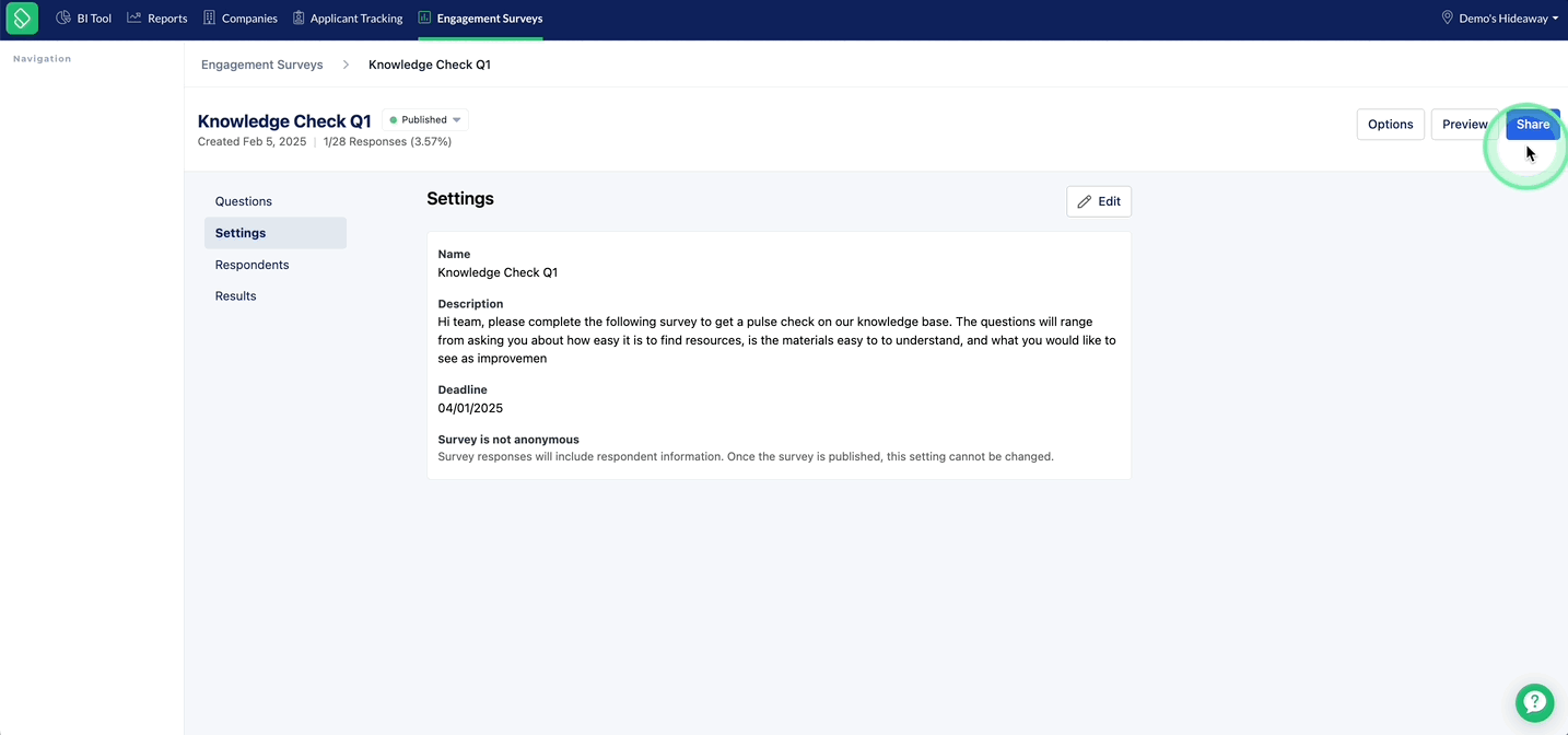 Reshare Link - Engagement Surveys.gif