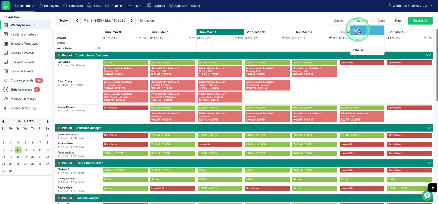 Create Schedule Template.gif