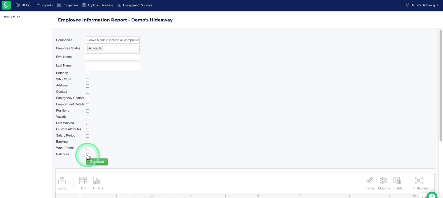 New Balance Filter - Enterprise Employee Information Report.gif