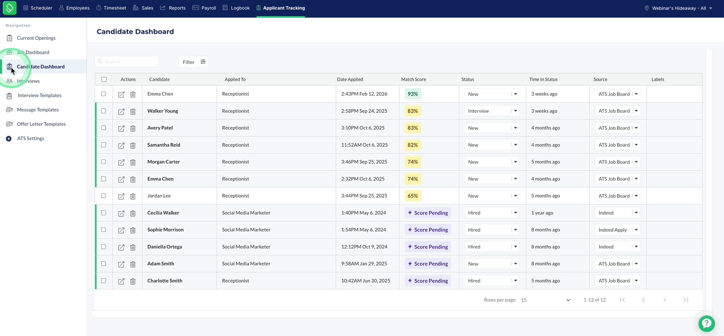 Time in Status Candidate Dashboard.gif