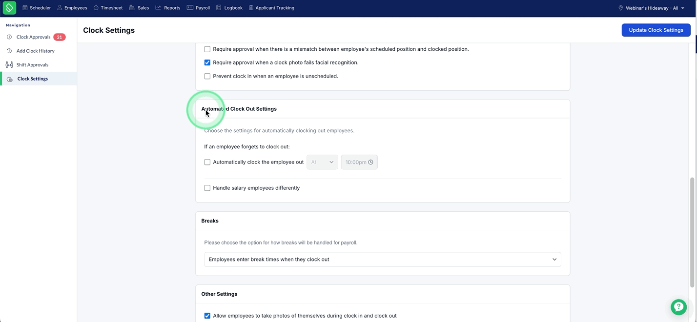 Automated Clock Out Settings - All Employees.gif