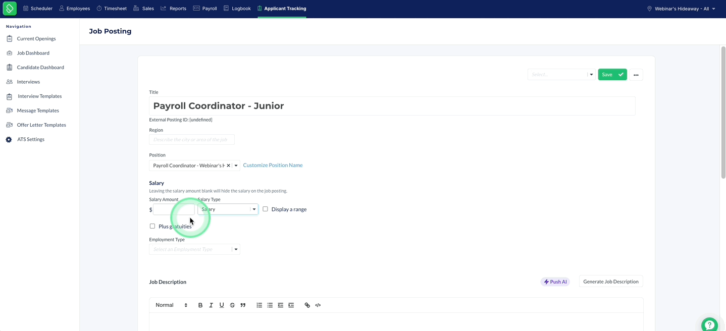 AI Generated Job Posting Description.gif