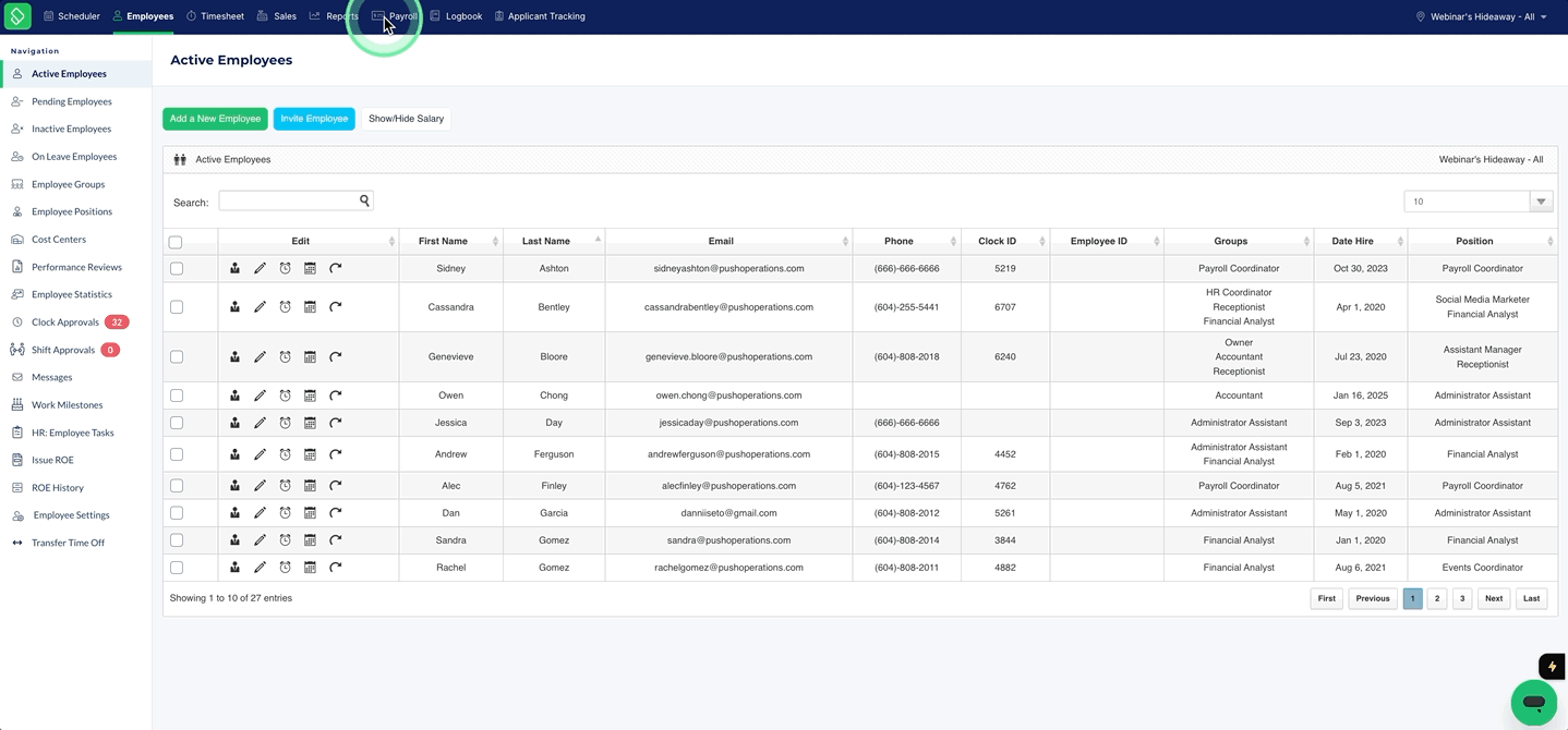 Payrun History - Earnings:Deductions Report Access.gif