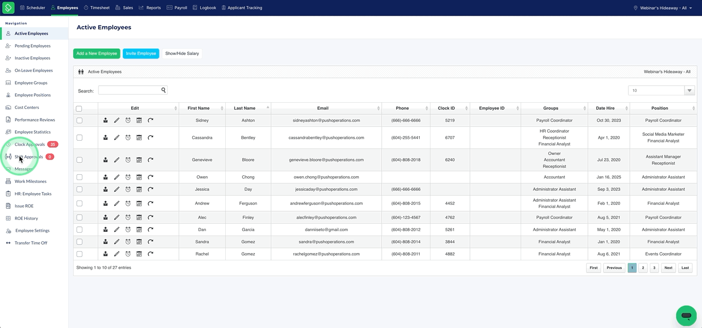 Direct Reports Scheduler Settings.gif